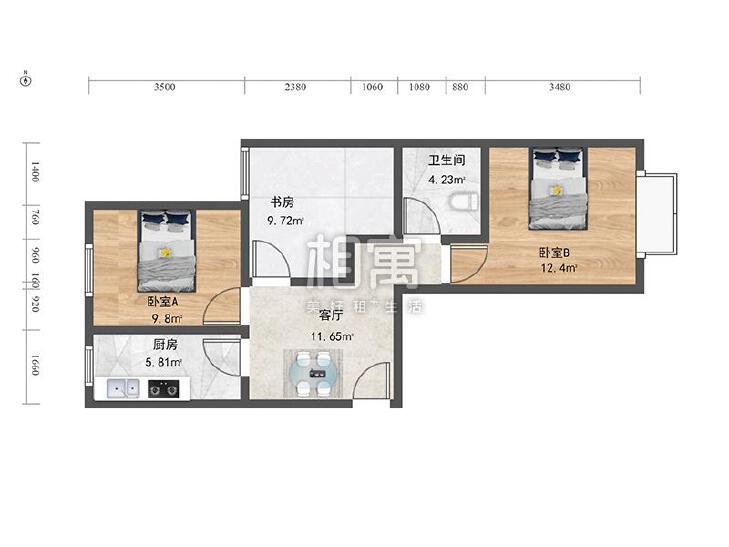 整租·四方景园(三区)