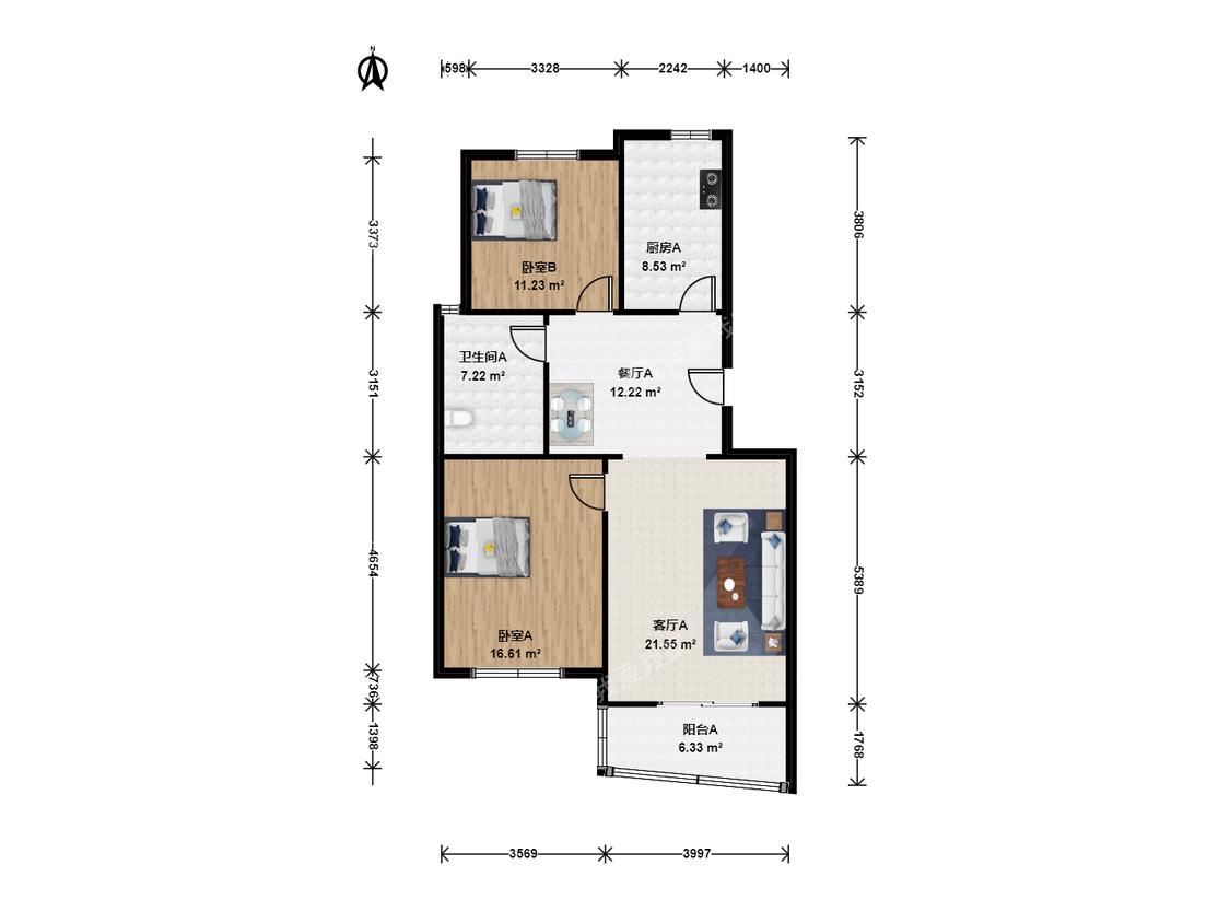 整租·金缘坊小区