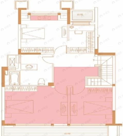 卧龙谷壹号4室2厅2卫户型图