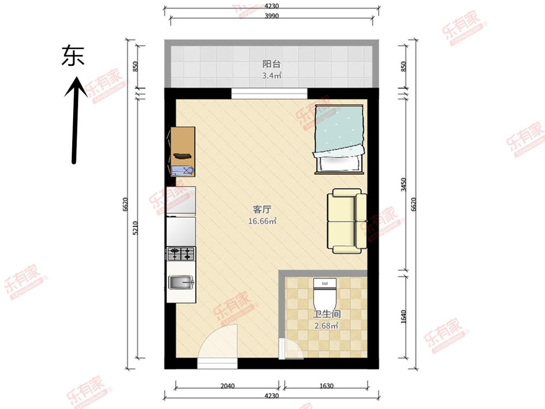 整租·万科金色领域