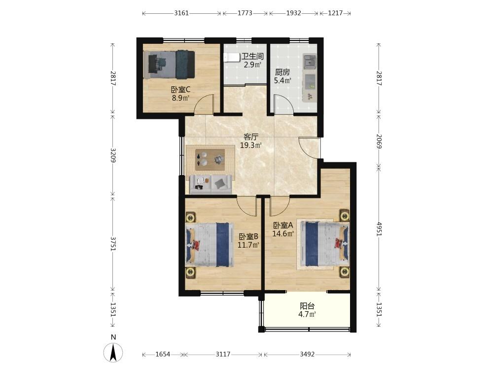 整租·牡丹路399弄