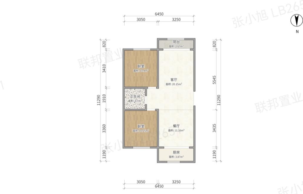整租·北梁新区北六区(西区)