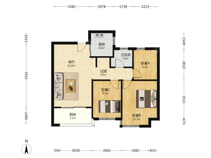 整租·枫林学府