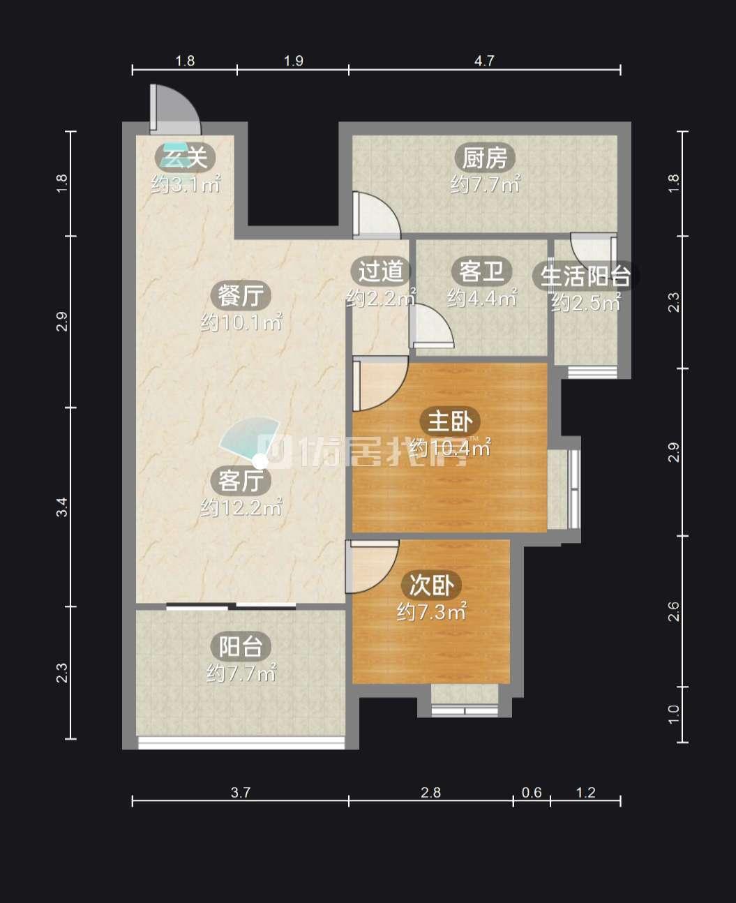 整租·中天未来方舟小区