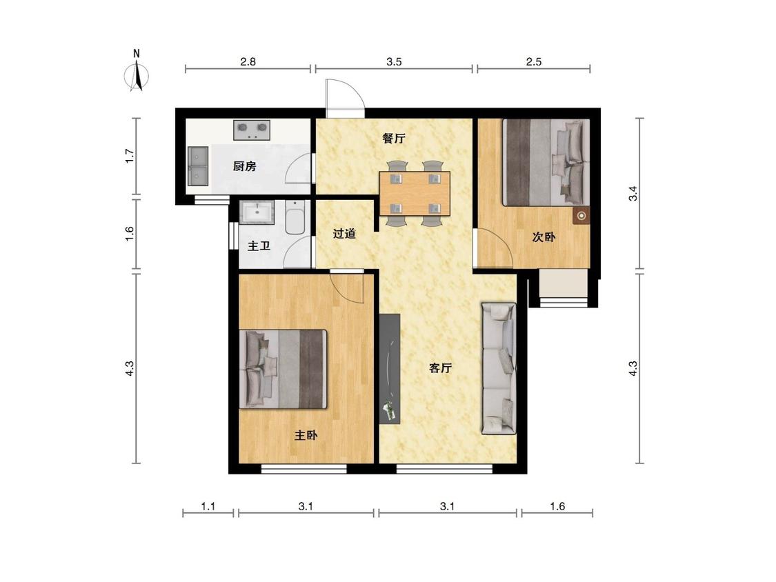 整租·香格里拉城市花园(七期)