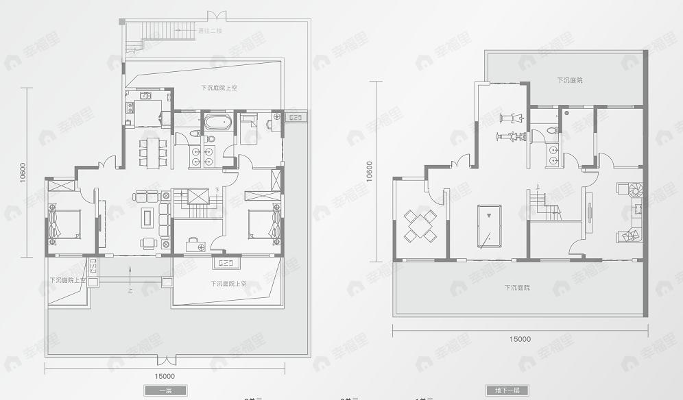 山水香堤溪岸9室3厅3卫户型图