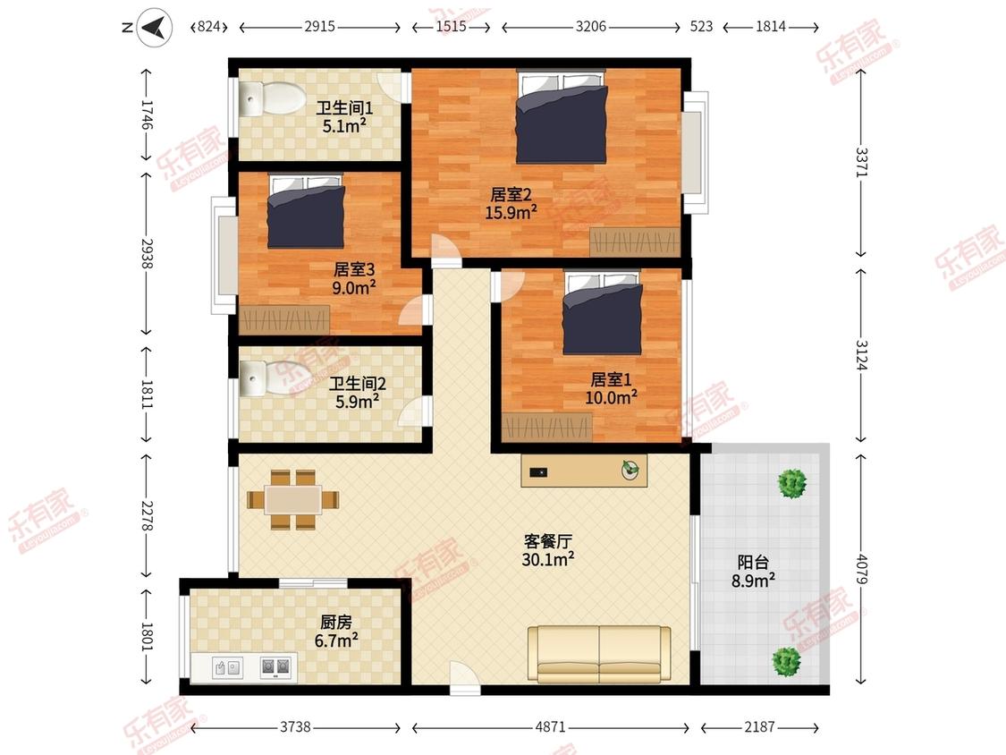 整租·中信星光名庭