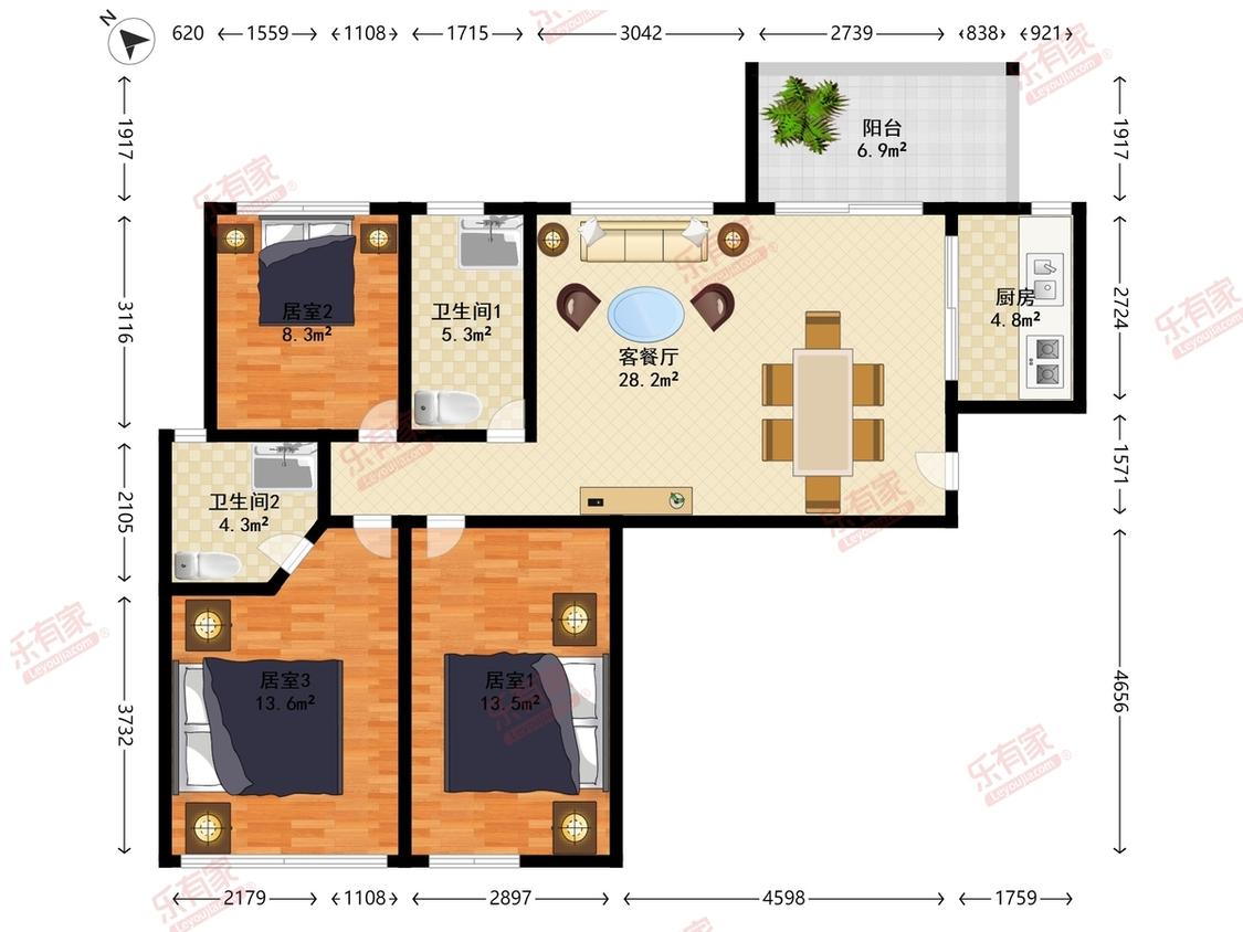 整租·振业天峦