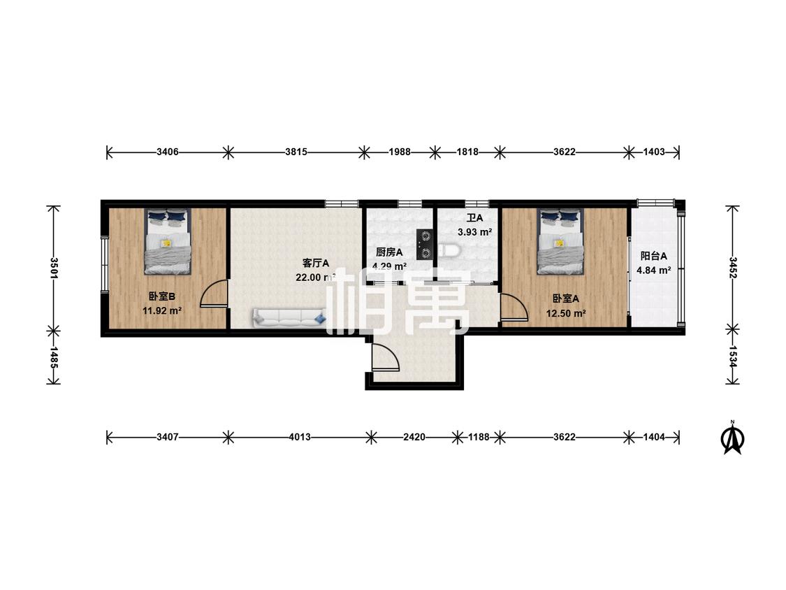 整租·航华(四村三街坊)