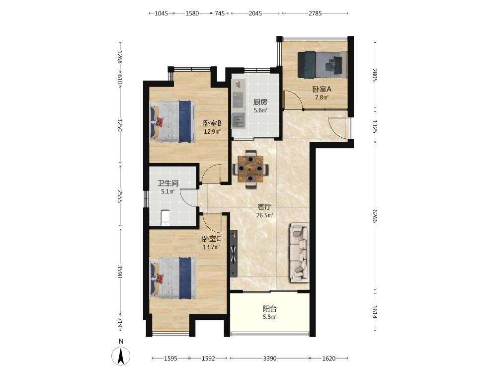 整租·保利罗兰香谷