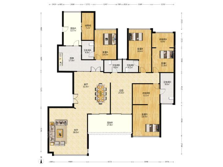 整租·美的广场(擎峰)