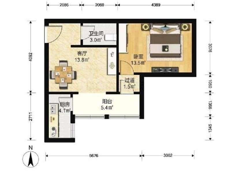 整租·玺萌鹏苑