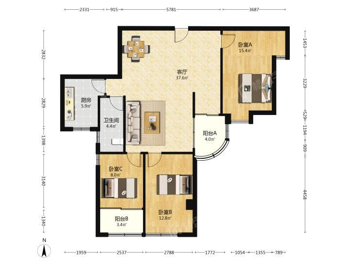 整租·雅居乐领会