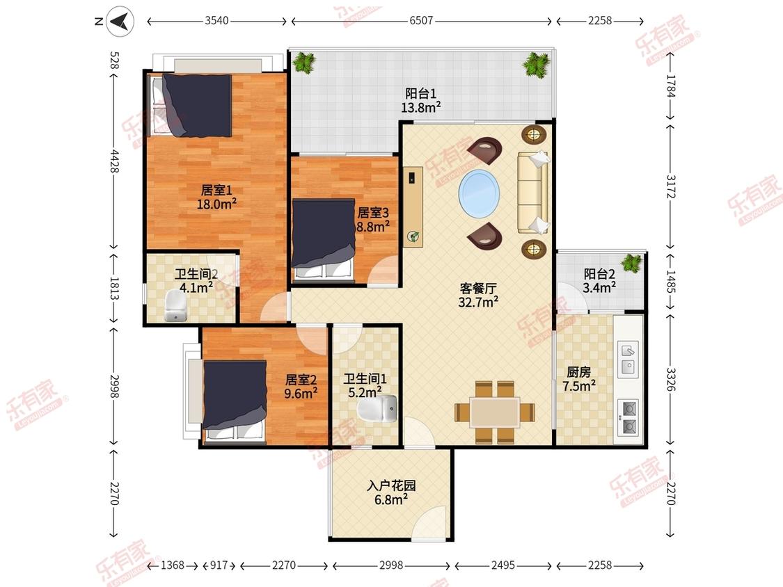 整租·南沙滨海花园(越秀滨海珺城)