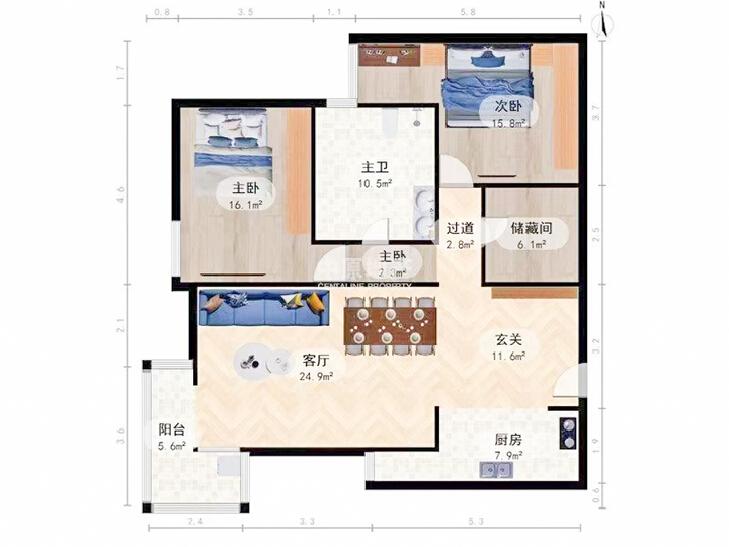 整租·万柳怡水园