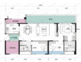 4室2厅2卫建面123平南户型图