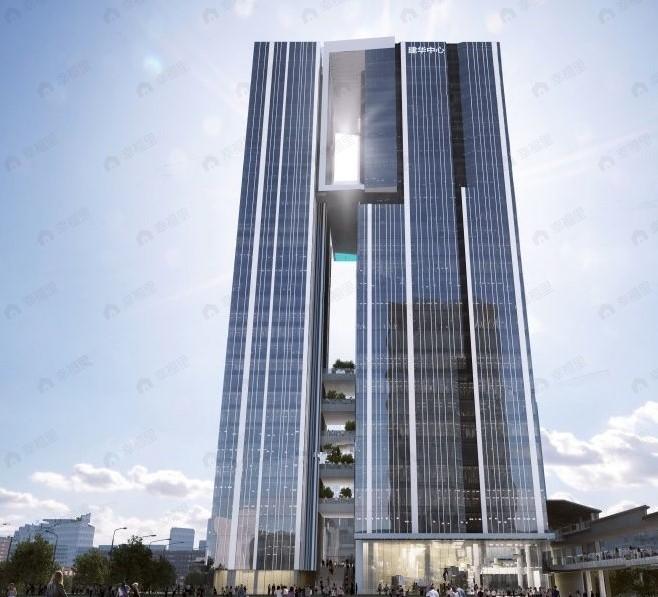 建华广场效果图