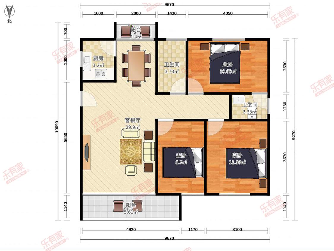 整租·信义假日名城(二期博雅园)