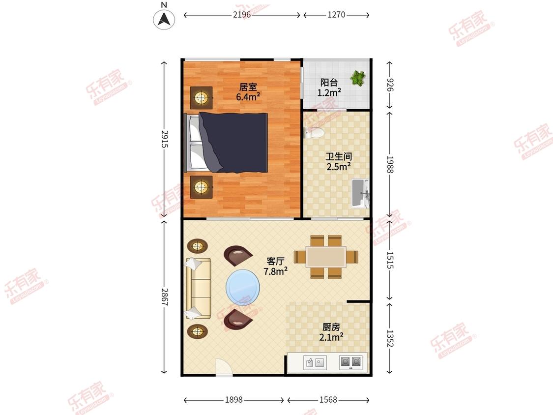 整租·旭飞花园