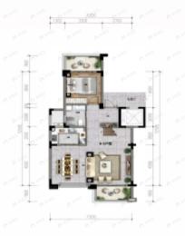 九天藏珑4室2厅3卫户型图