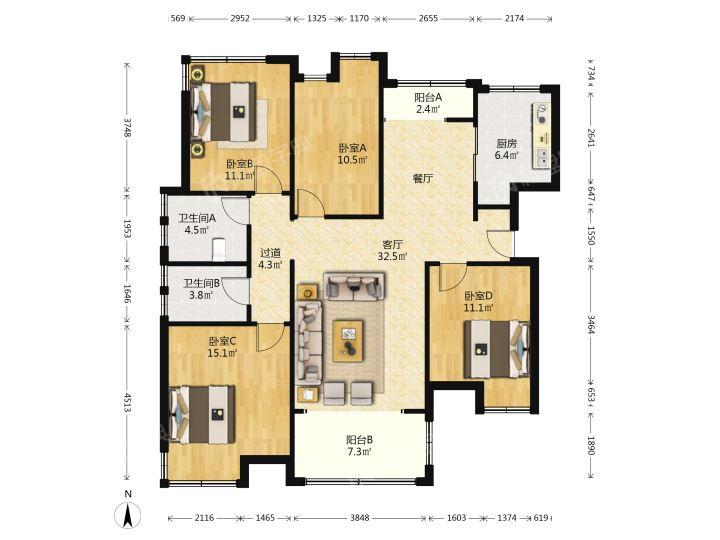 整租·宝湖花园