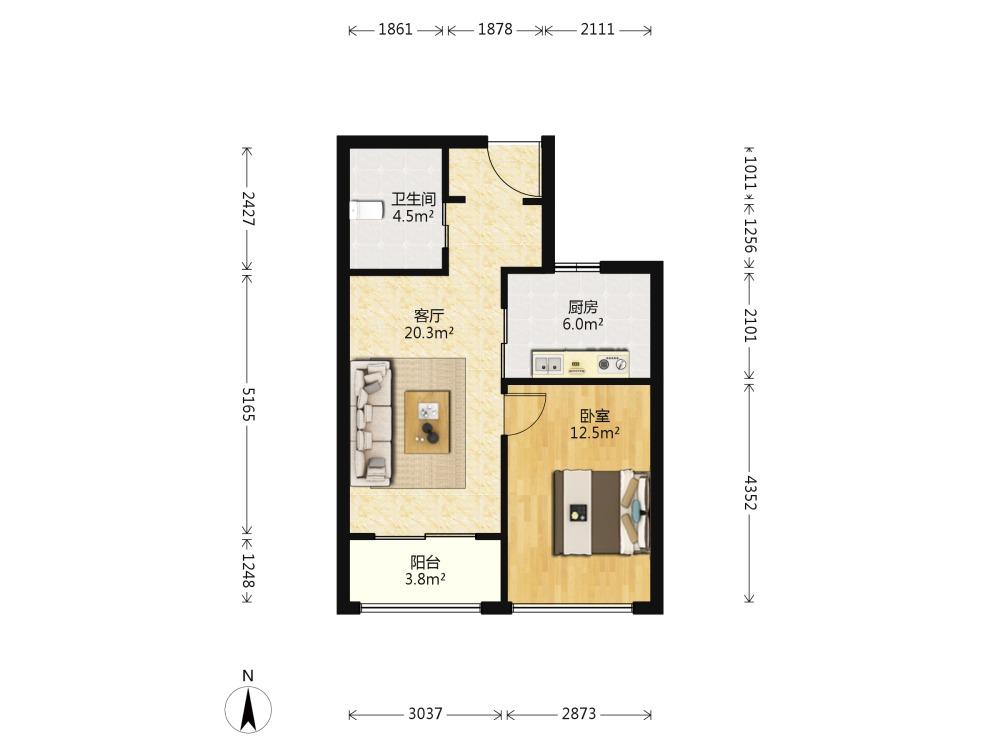 整租·前滩东方悦耀