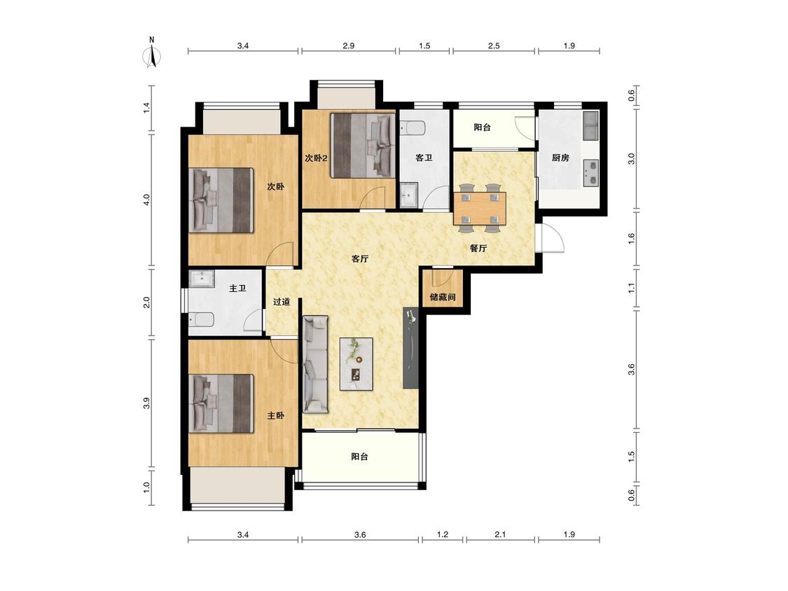 整租·静安阳光名都