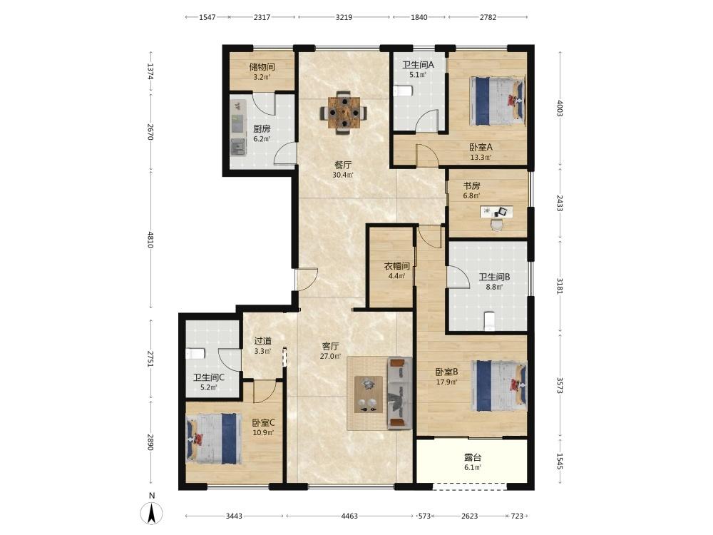 整租·融创中原壹号院