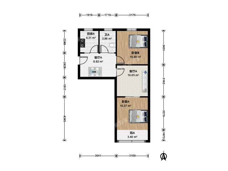 整租·培花七村