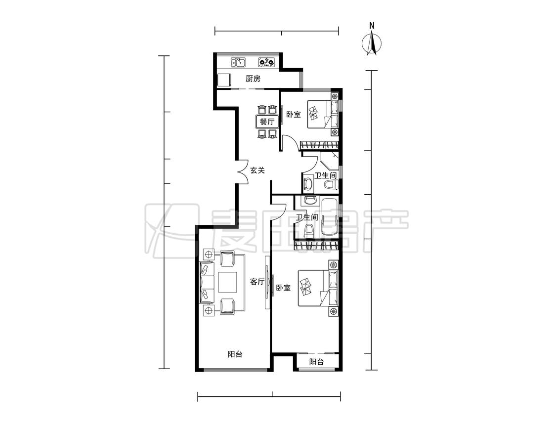 整租·润枫水尚(东区)
