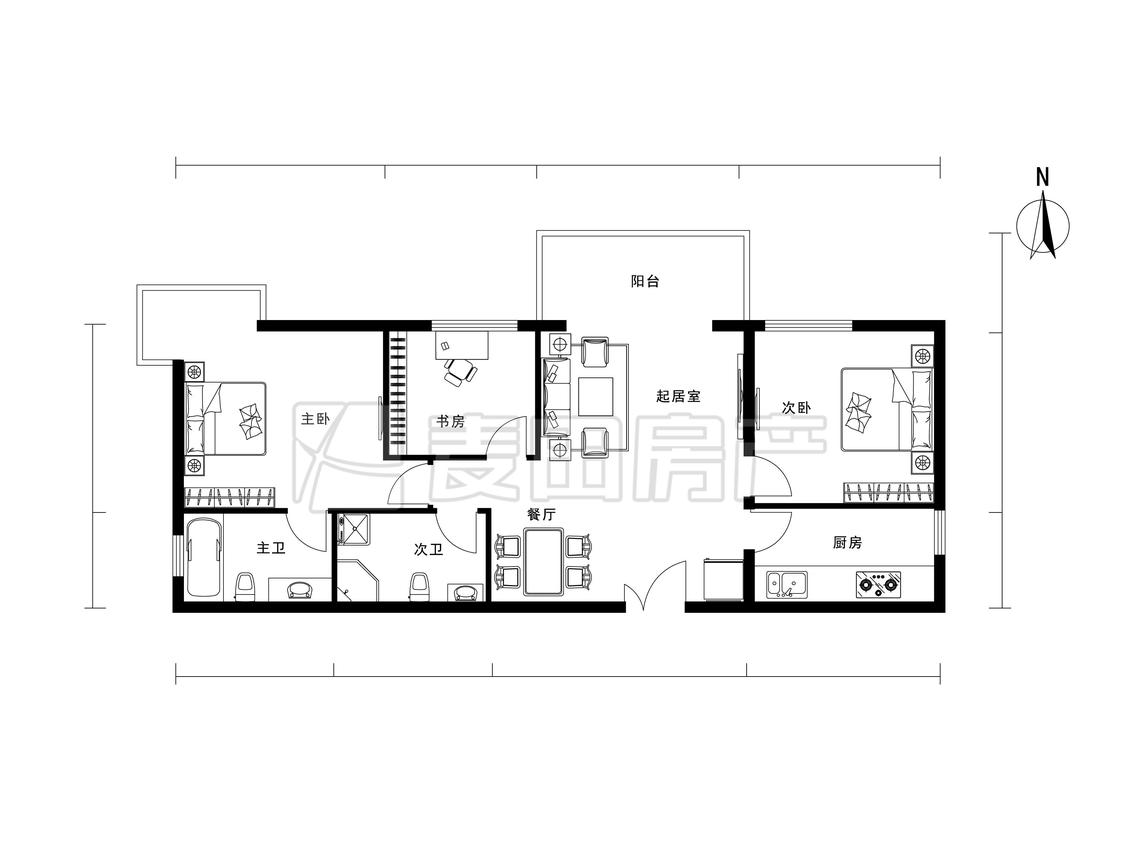 整租·方庄六号