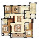 蠡湖金茂府4室2厅3卫户型图