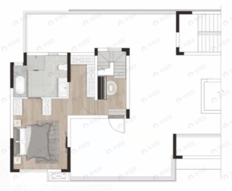 华润置地静安府4室2厅3卫户型图