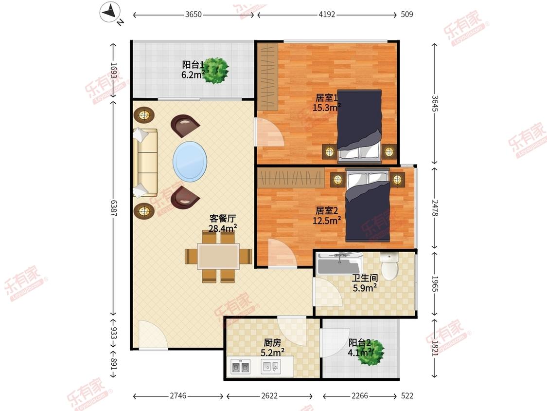 整租·燕晗山苑