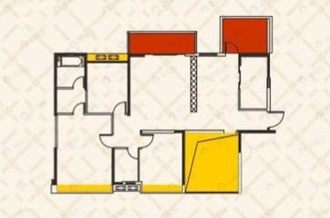 荣和千千树4室2厅2卫户型图