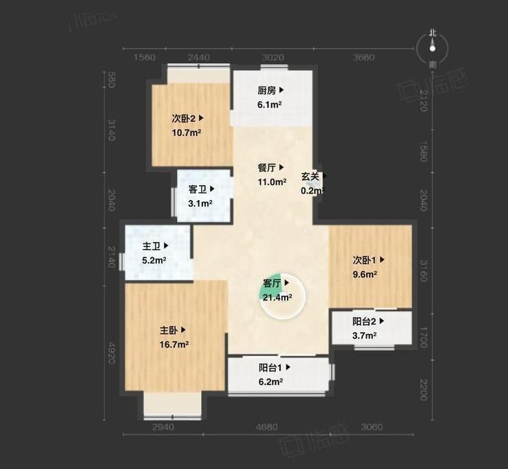 整租·保利印江南(三期)