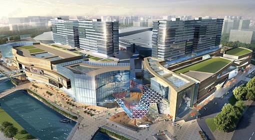 保利商务中心效果图