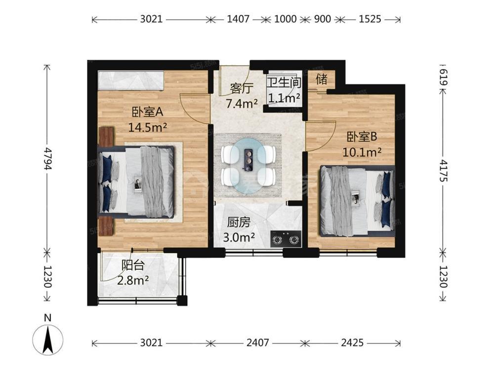整租·西营前街