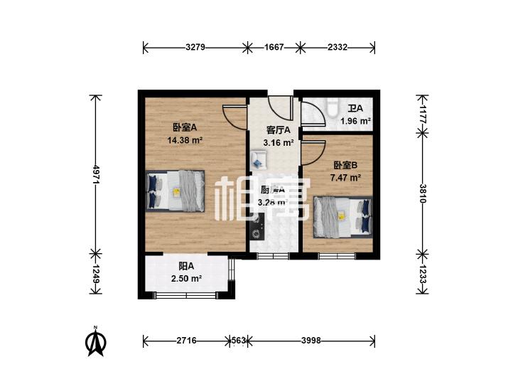 整租·劲松(一区)