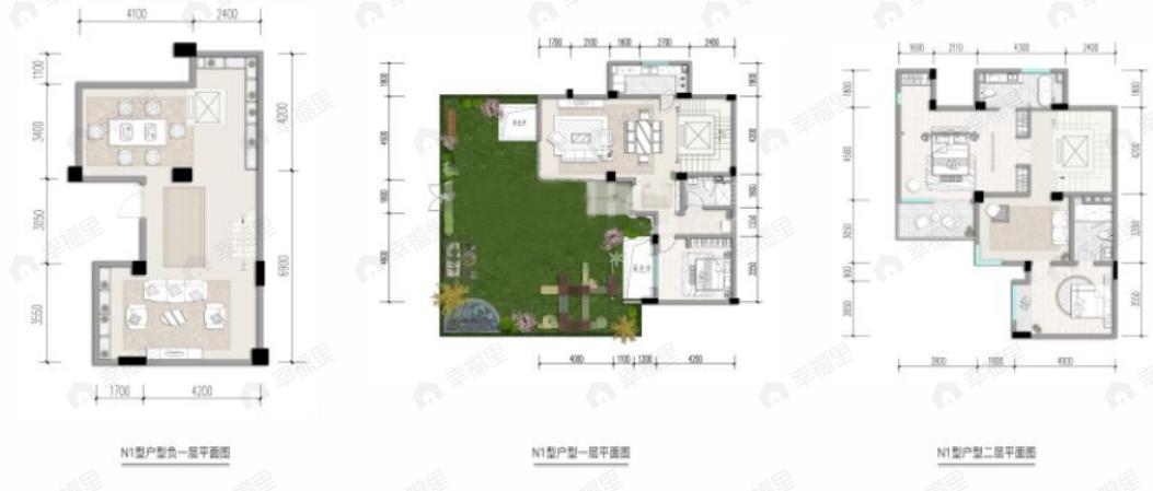 中粮武侯瑞府3室2厅3卫户型图