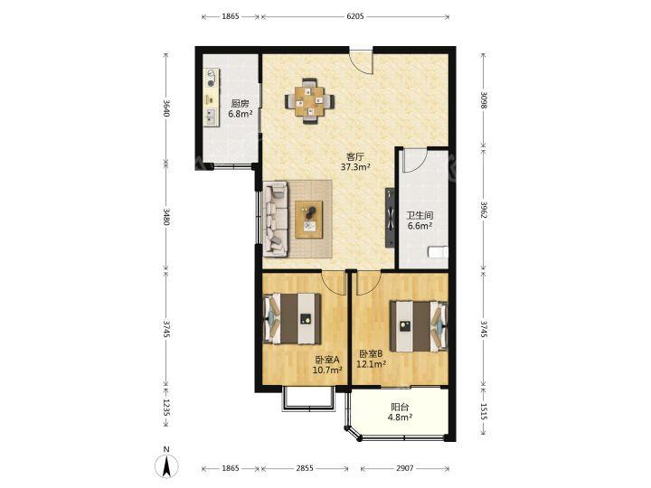 整租·鸿鼎福门