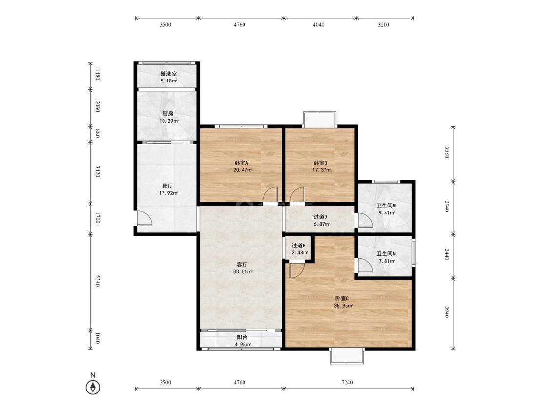 整租·黄浦华庭(小区)