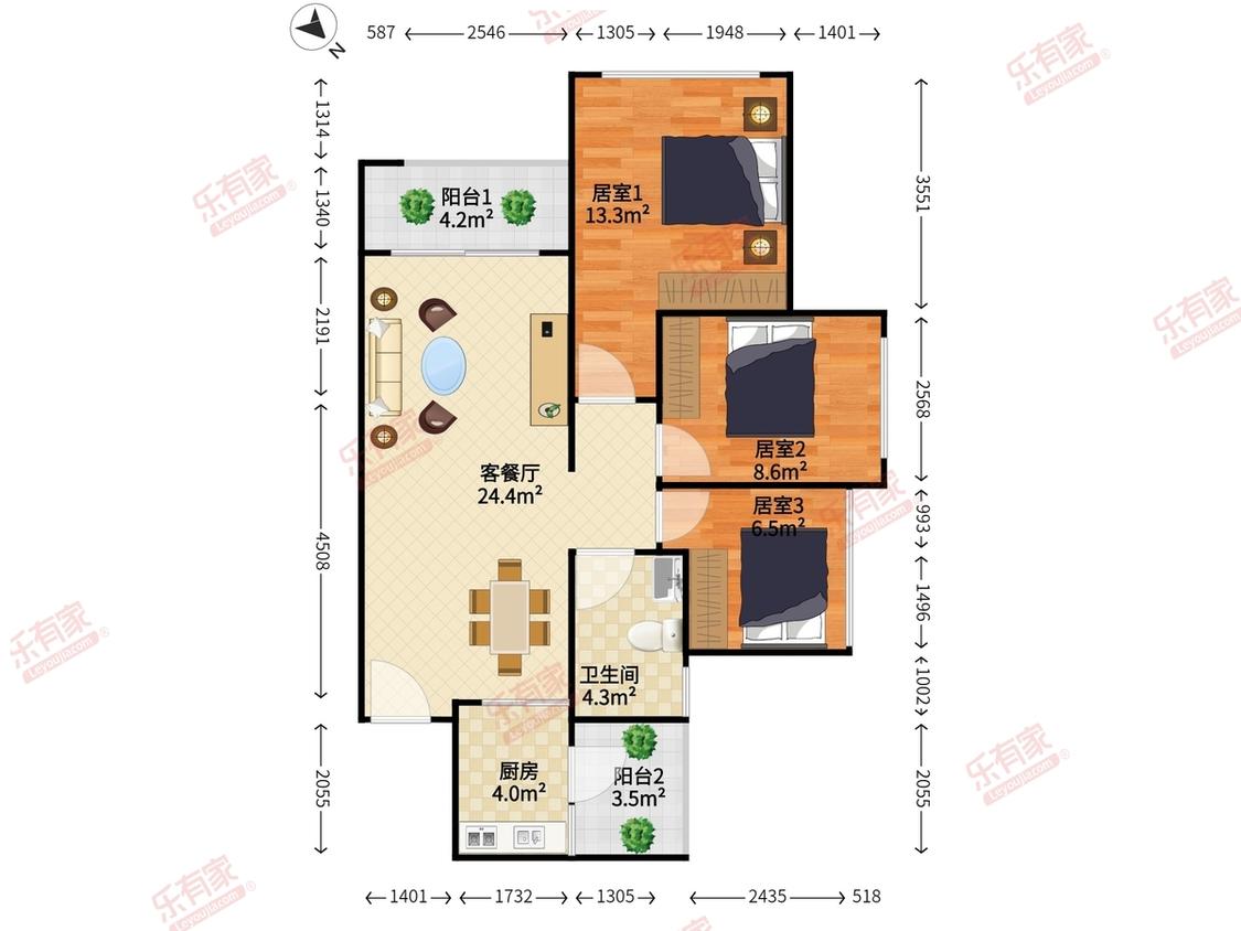 整租·花语馨花园