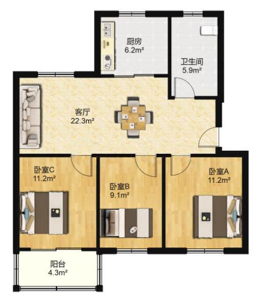 整租·南雅社区(9弄)