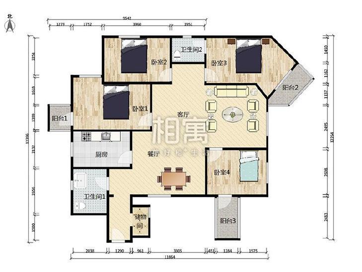 合租·海特花园