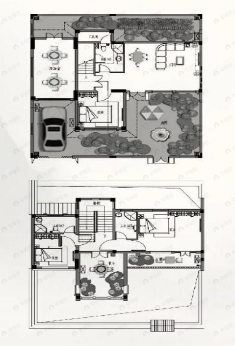 4室2厅3卫建面150平户型图