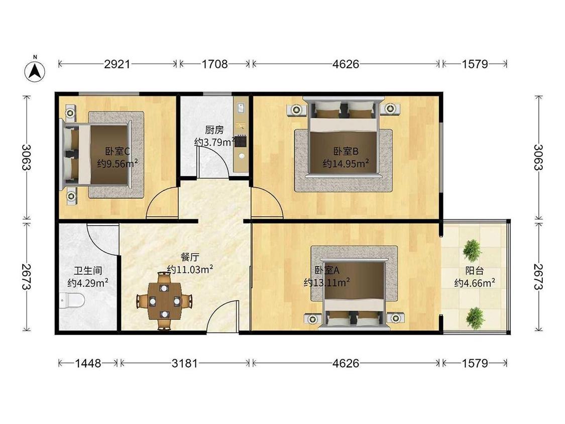 整租·北昌平小区