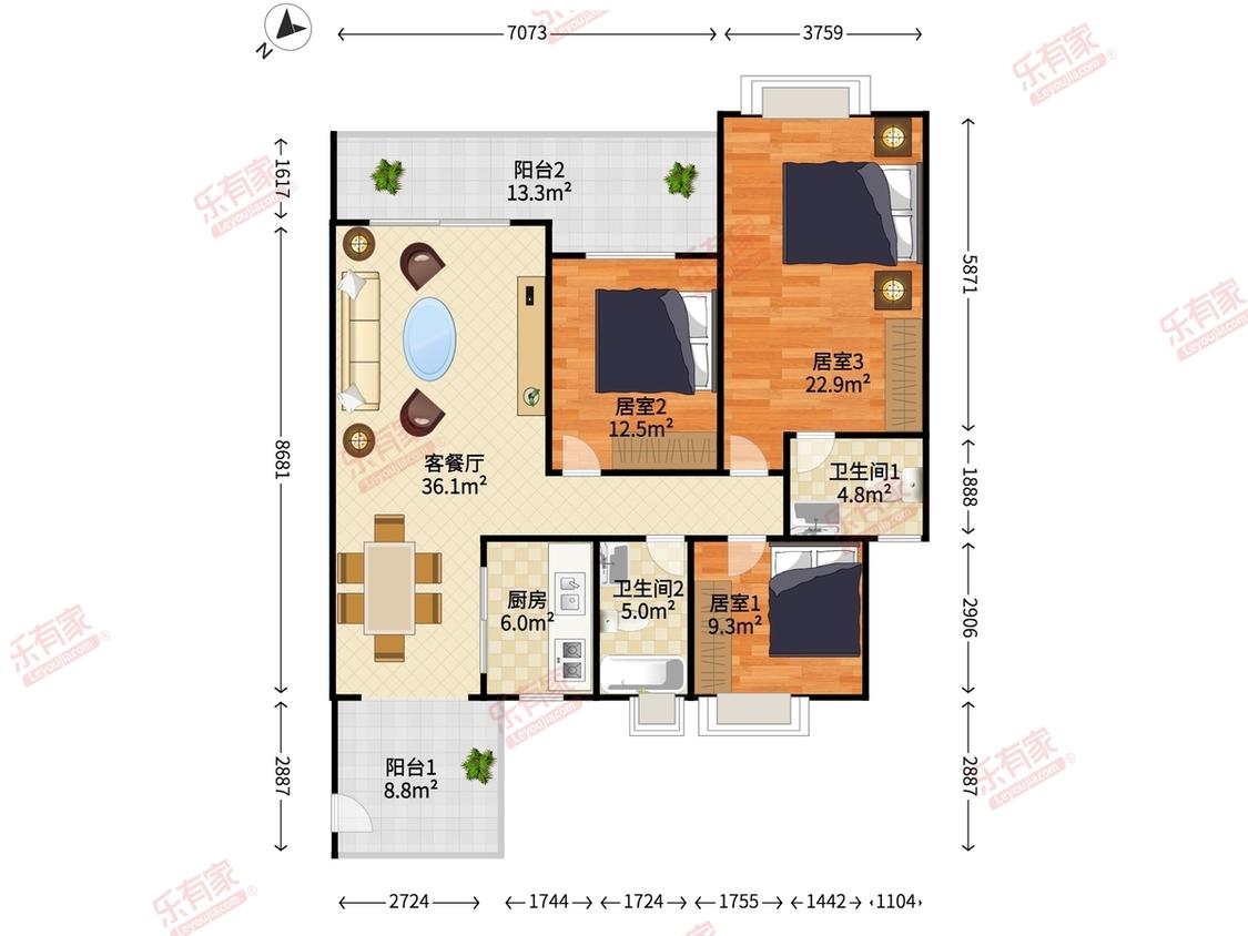 整租·宇宏健康花城