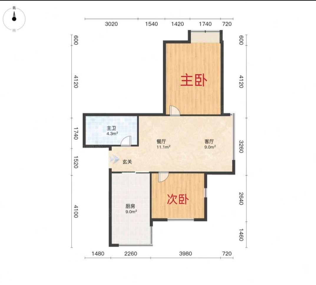 整租·喜凤花园信雅苑