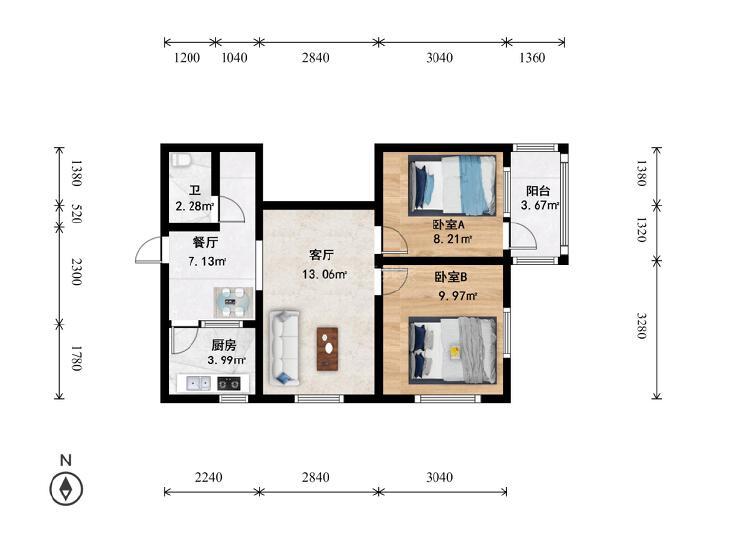 整租·劲松南路